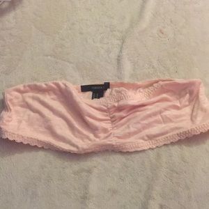 strapless sz M rayon bra